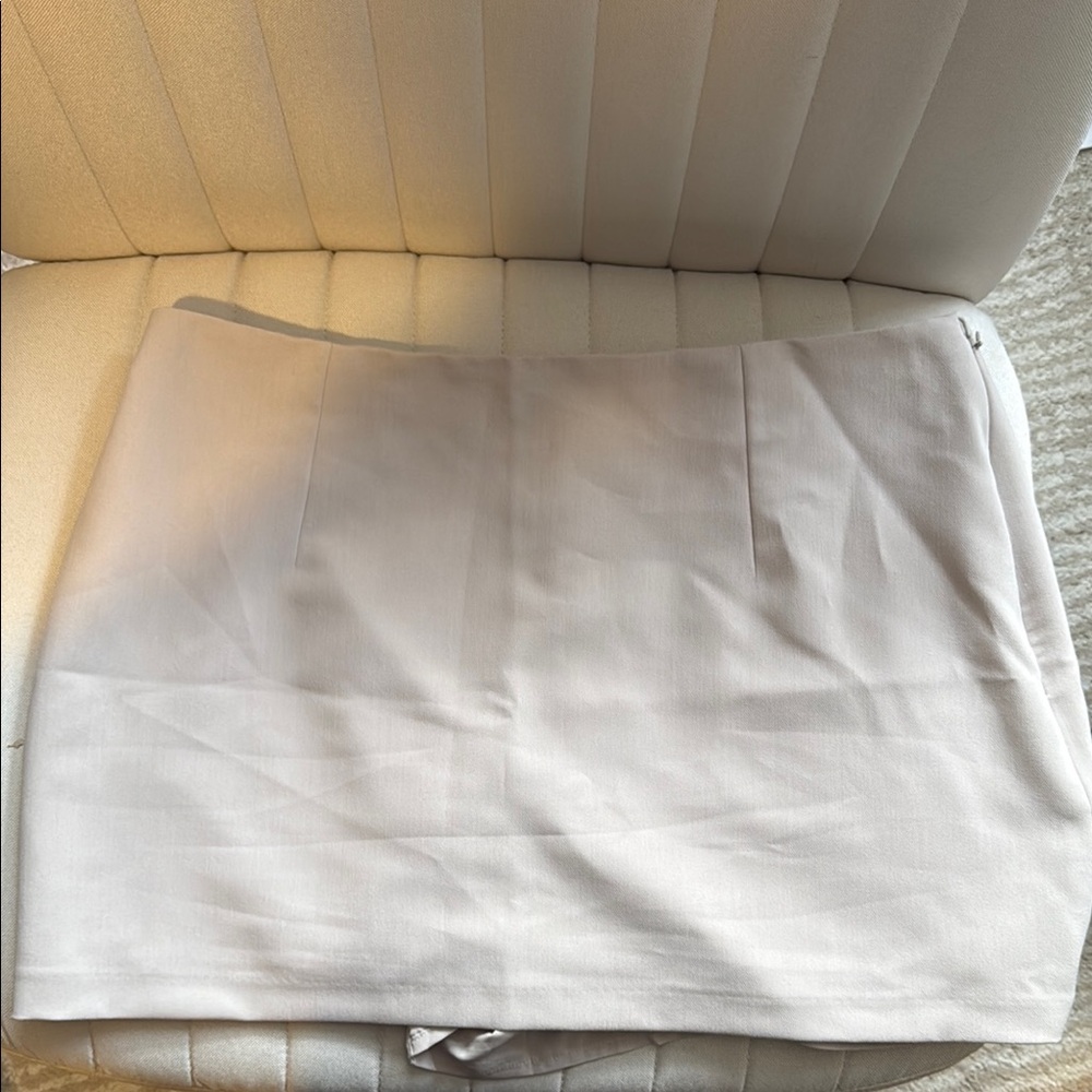 Abercrombie & Fitch Beige Mini Skort